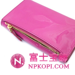 ミュウミュウ MIU MIU 三つ折り財布 財布 サイフ フーシャピンク 5M1097-VERNICE1-FUXIA